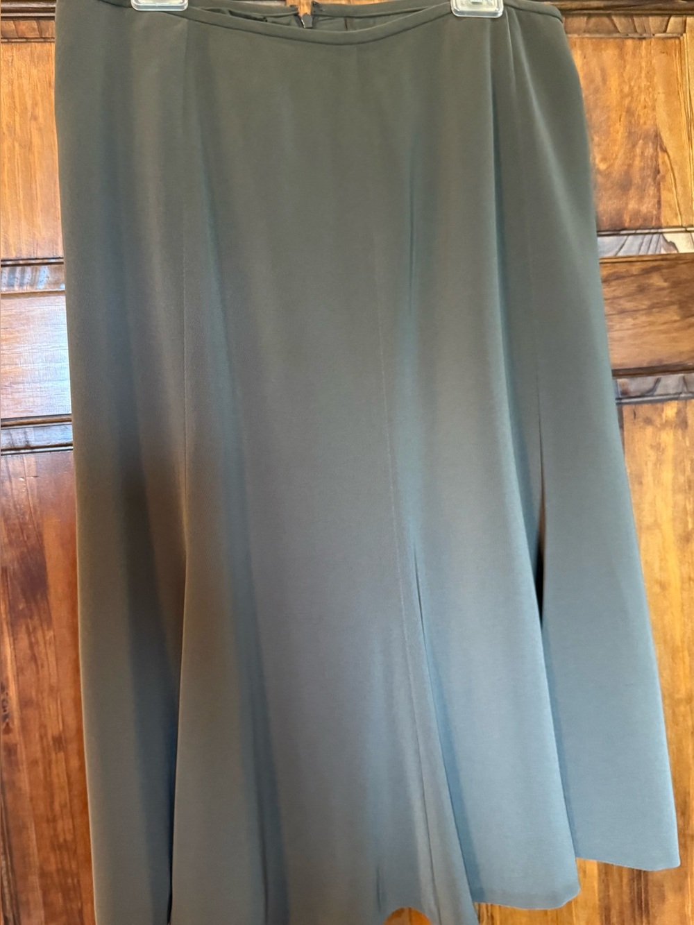 Jasper Classic Olive A-Line Skirt - Women